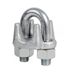 Grampo Galvanizado para Cabo De Aço 3/8"
