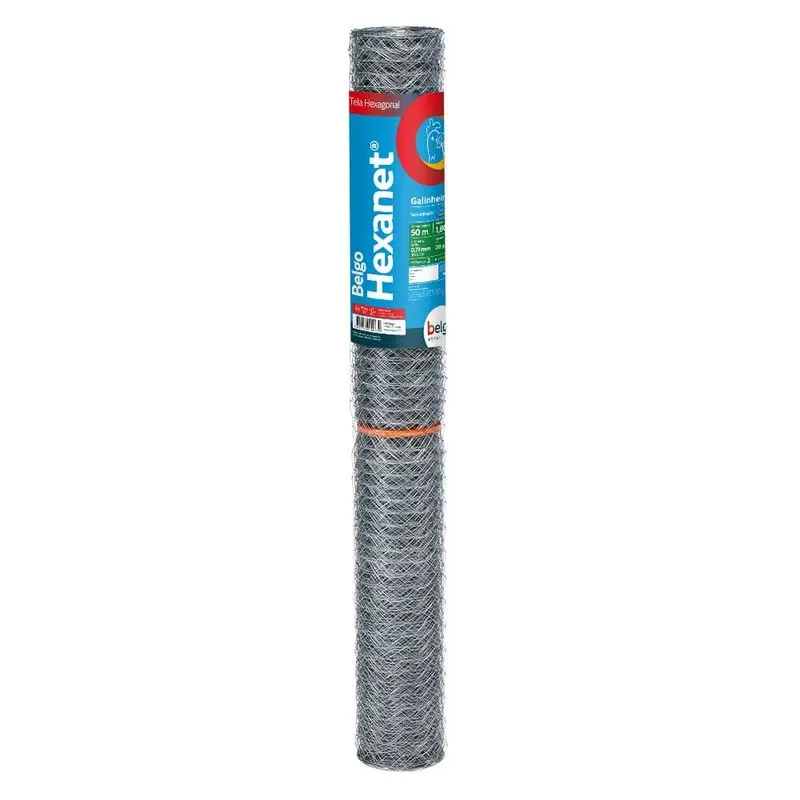 Tela Galinheiro Belgo Hexanet® - 2 X 22 1,80 X 50m