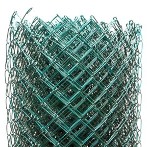 Tela Plastificada Verde Losangular Gravia 57mm FIO 14 - 1,8 m x 10 m